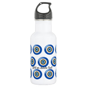 Greek Eye Design Just Add Text 532 Ml Water Bottle