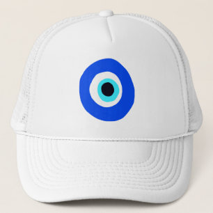 Greek Eye Symbol Lucky Charm Trucker Hat