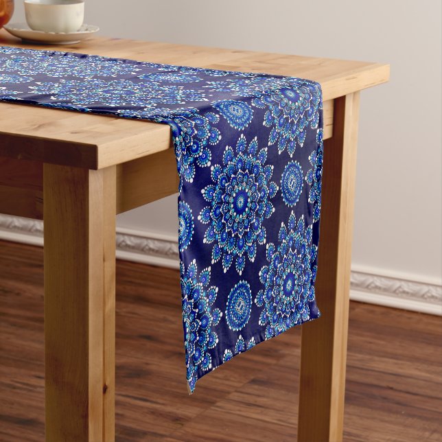 Greek Eye Table Runner (In Situ)