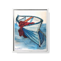 Greek Fishing Boat #2 - Printed Original Art