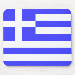 Greek Flag Mouse Mat