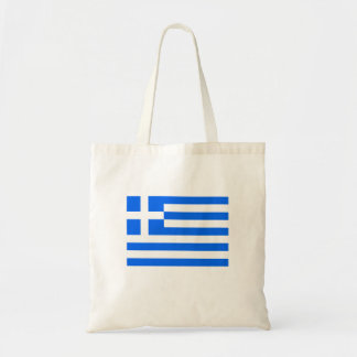 Greek Flag Tote Bag