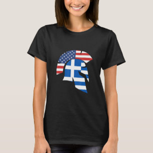 Greek  For Men Women Acropolis Sparta Greece Santo T-Shirt