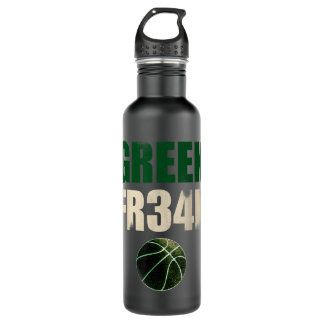 GREEK FR34K Milwaukee Wisconsin Basketball Champio 710 Ml Water Bottle
