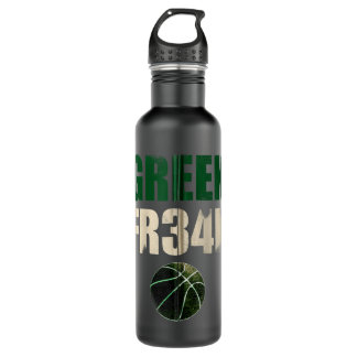 GREEK FR34K Milwaukee Wisconsin Basketball Champio 710 Ml Water Bottle