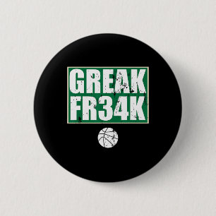 Greek Fr&#; k Milwaukee Wisconsin Bysketbyll Gift 6 Cm Round Badge