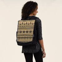 Greek Fret, Mediterranean Pattern, Brown