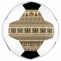Greek Fret, Mediterranean Pattern, Brown