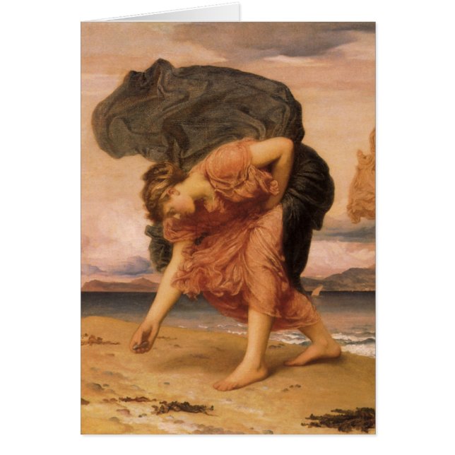 Greek Girls Picking Up Pebbles By Lord Leighton (Front)