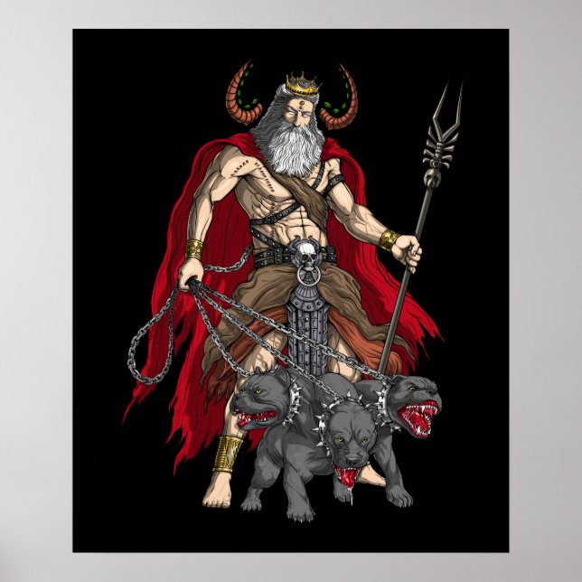 Greek God Hades Poster (Front)