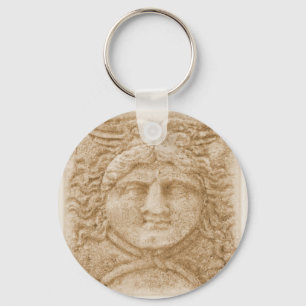 Greek God Hermes PICTURE ancient image of Hermes Key Ring