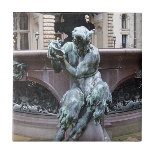 Greek God Pan Tile (Front)