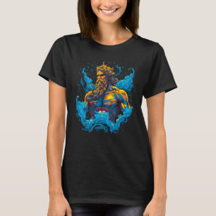 Greek God Poseidon Greek Mythology Neptune T-Shirt