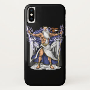 Greek God Zeus iPhone X Case