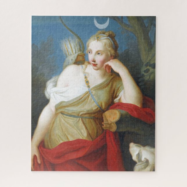 Greek Goddess Diana of the Hunt Jigsaw Puzzle (Vertical)