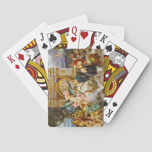 Greek Gods on Mount Parnassus Playing Cards (Back)