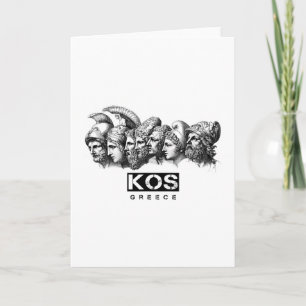 Greek Greece Beach Holiday Vacation Kos Card