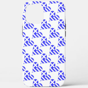 Greek Heart Funky Tiled iPhone 12 Pro Max Case