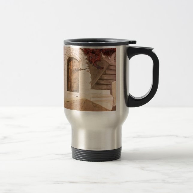 Greek Holidays Travel Mug (Right)