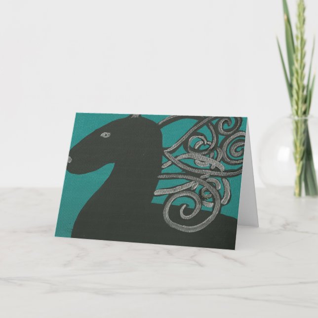 Greek Horse Card (Front)