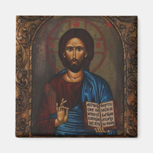 Greek ICON CHRIST Magnet