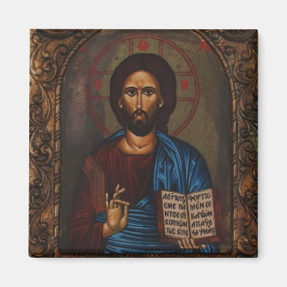 Greek ICON CHRIST Magnet