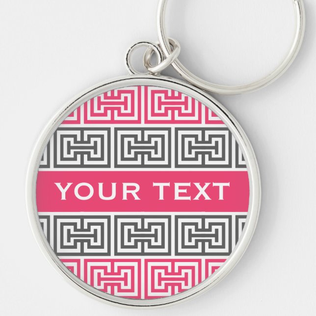 Greek-Inspired custom key chain (Front)