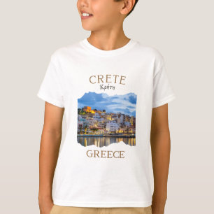 Greek Island Crete Greece Featuring Rethimno Town T-Shirt