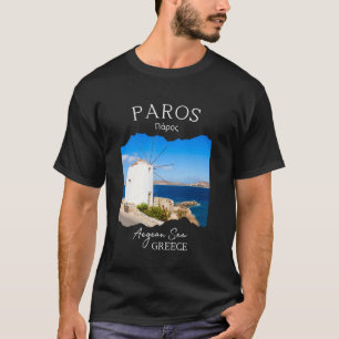 Greek Island Paros Greece Greek Vacation Souvenir T-Shirt