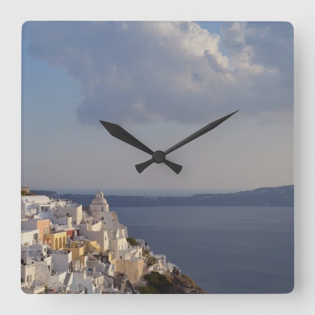 Greek Island Wall Clock (Front)