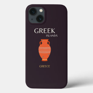 Greek Islands, Greece, Travel, Preppy iPhone 13 Case