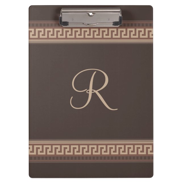 Greek key border clipboard (Front)