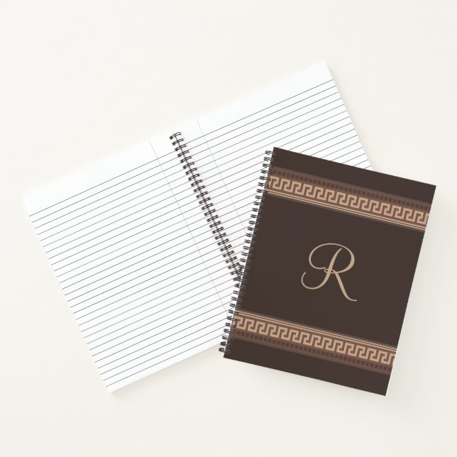 Greek key border notebook (Inside)