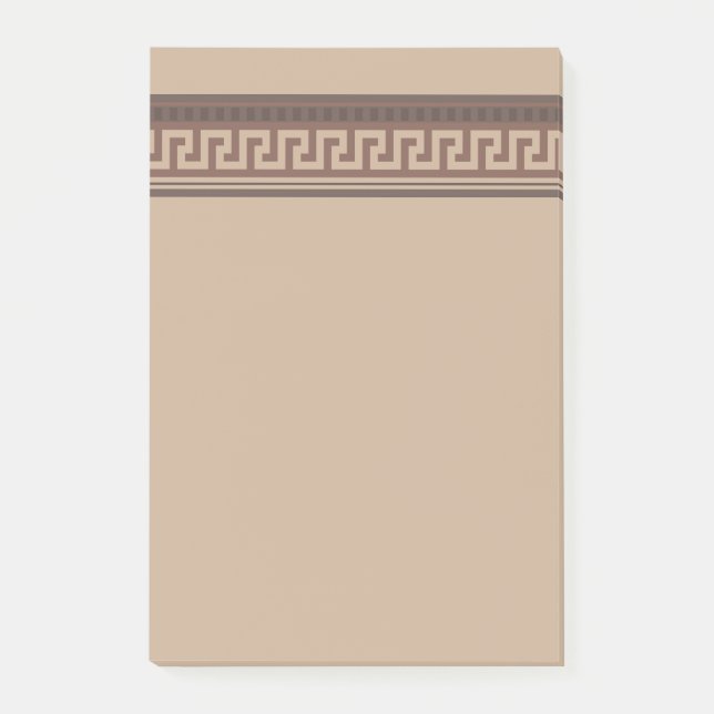 Greek key border post-it notes (Front)