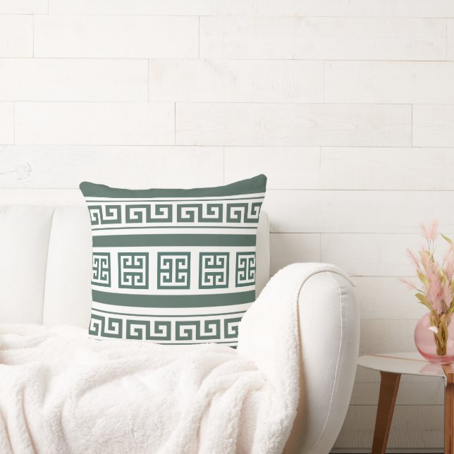 Greek Key Cushion (Couch)