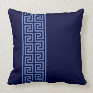 Greek Key Design Cushion