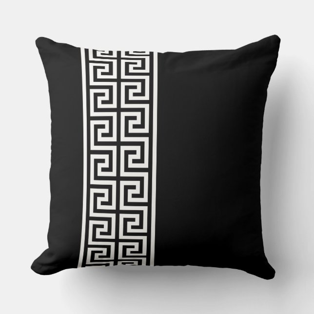 Greek Key Design Cushion (Front)