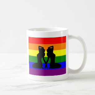 Greek Lesbian Pride Coffee Mug