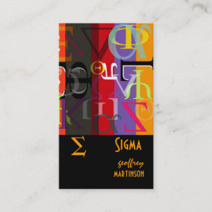 Greek life calling cards