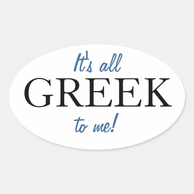GREEK LIFE stickers (4) (Front)