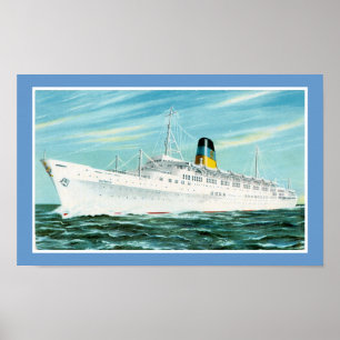 Greek Line's "Olympia" Poster