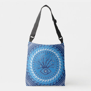 Greek Mati Mataki - Matiasma Evil Eye Tree Crossbody Bag