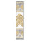 Greek Meander - Greek Key White Marble and Gold
