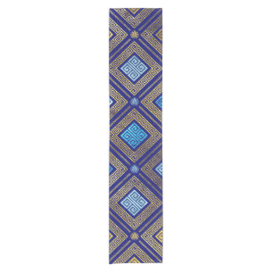 Greek Meander Key Pattern Short Table Runner