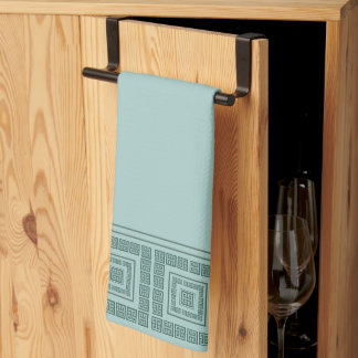 Greek Meander Tea Towel