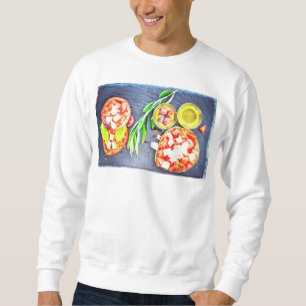 "Greek & Mediterranean Diet" Cute Photo. Buy Now Sweatshirt