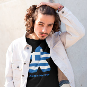 Greek Meeple Mens Shirt