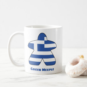 Greek Meeple Mug
