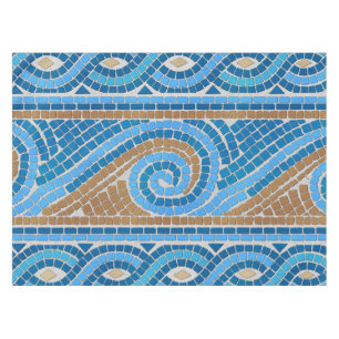Greek Mosaic Tile Ornament Tablecloth