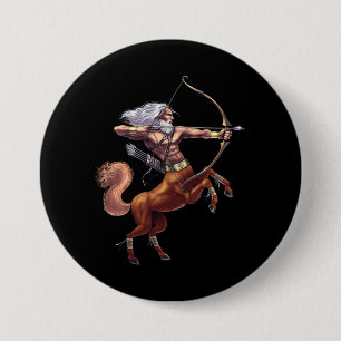 Greek Mythology Centaur 7.5 Cm Round Badge